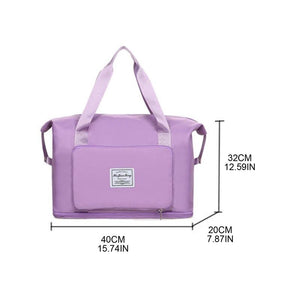 Large Capacity Folding Travel Duffle Bag Waterproof Tote Handbag