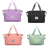 Large Capacity Folding Travel Duffle Bag Waterproof Tote Handbag