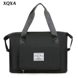 Large Capacity Folding Travel Duffle Bag Waterproof Tote Handbag