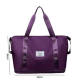 Dry Wet Separation Travel Duffel Bag Waterproof Handle Large Capacity