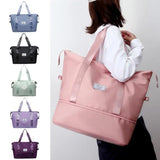 Dry Wet Separation Travel Duffel Bag Waterproof Handle Large Capacity