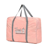 Fast Food Print Duffle Bag Travel Organizer Women Handbags