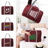 FashionWalls Series Print Travel Bag Unisex Foldable Handbags