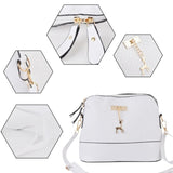 Mini Shell Shape Messenger Bag with Deer Toy