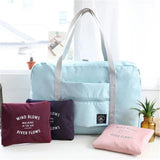 Nylon Foldable Travel Bags Large Capacity Unisex Waterproof Handbags