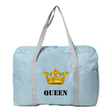 Large Capacity Folding Travel Bag Nylon Weekend Organizer Clothes Storage