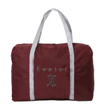 Folding Travel Bags Constellation Print Tote Duffle Handbag