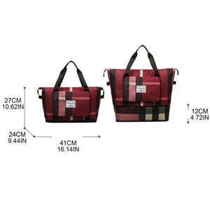 Foldable Travel Duffel Bag Large Capacity Dry Wet Separation