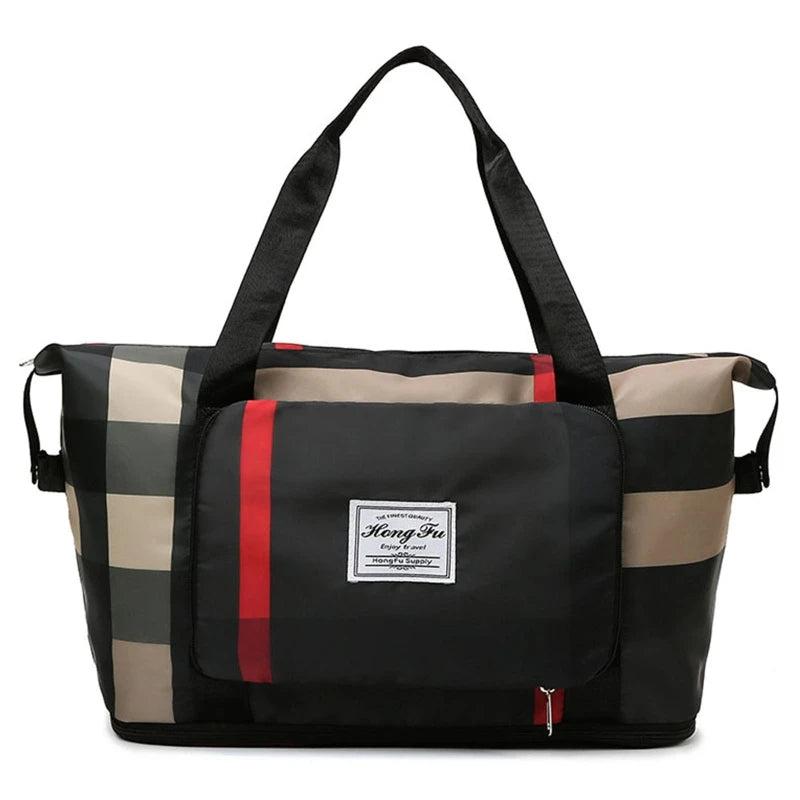 Foldable Travel Duffel Bag Large Capacity Dry Wet Separation