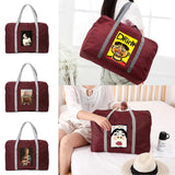 Funny Series Print Travel Bags Large Capacity Luggage Women Handbags