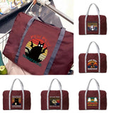 Large Folding Travel Bags Pew Print Luggage Tote Handbag Duffle Bag