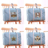 Large Capacity Unisex Leopard Duffle Bag Weekend Organizers