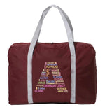 Foldable Travel Bag Waterproof Storage Unisex Large Capacity HandleBag