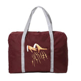 Hand Print Tote Travel Luggage Bags for Women Large Capacity