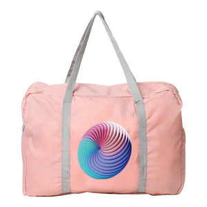 3D Series Pattern Print Travel Bags Unisex Foldable Luggage Bag