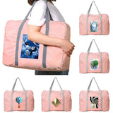 3D Series Pattern Print Travel Bags Unisex Foldable Luggage Bag