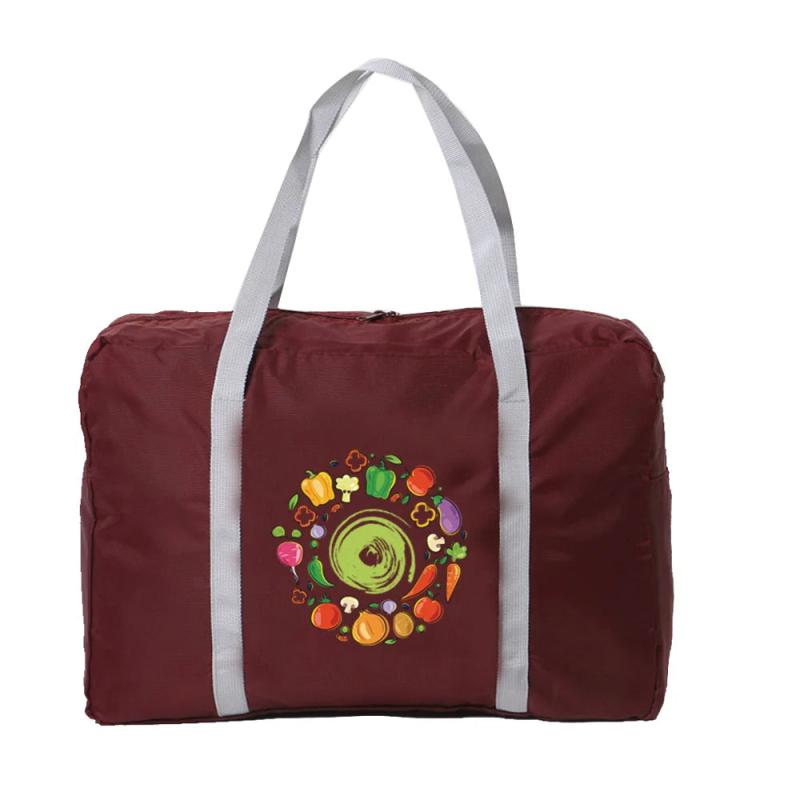 Summer Women's Single Shoulder Luggage Bag Foldable Travel Bag