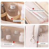 Travel Waterproof Hook Wash Bag Portable Large Capacity Cosmetic Bag