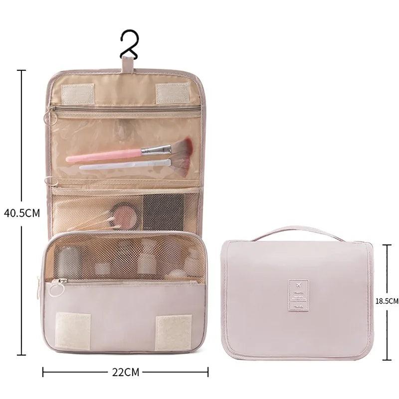 Travel Waterproof Hook Wash Bag Portable Large Capacity Cosmetic Bag