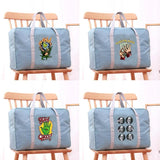Large Capacity Travel Bags Organizer Hand Pattern Clothes Storage
