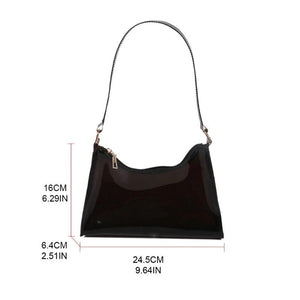 Clear Jelly Handbag Shoulder Bags for Women