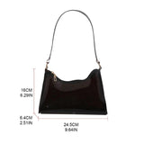 Clear Jelly Handbag Shoulder Bags for Women