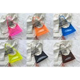 Clear Jelly Handbag Shoulder Bags for Women