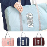 Women Travel Handbag Organizer Foldable Zipper Luggage