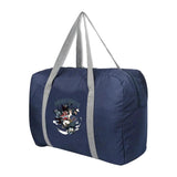 Foldable Travel Bags Large Capacity Duffle Bag with Samurai Print