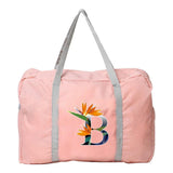 Water Proof Shoulder Travel Bag Flower Series Printing Handbag Luggage Pack