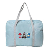 Foldable Travel Bags Women Fitness Yoga Luggage Tote Bag Pattern Nylon