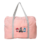 Foldable Travel Bags Women Fitness Yoga Luggage Tote Bag Pattern Nylon
