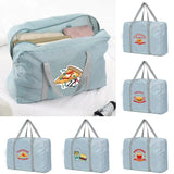Large Capacity Travel Bag Foldable Duffle Carry on Bags Food Series