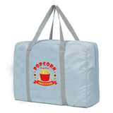 Pop Corn Print Travel Bag Men Women Storage Luggage Handbag