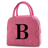 Women Thermal Lunch Bag Portable Cooler Handbag Organizer Insulated Canvas