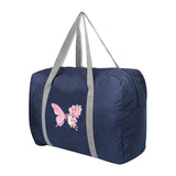 Foldable Travel Bags Clothes Organizers Duffle Bag Butterfly Print