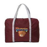 Women's Foldable Waterproof Handbag Cartoon Pattern Travel Bag