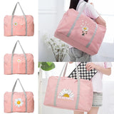 Unisex Daisy Series Printed Handbag Large Travel Bag
