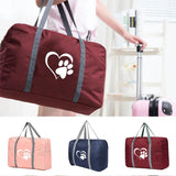 Large Capacity Travel Tote Bag Women Foldable Luggage Organizer Handbag Duffle B