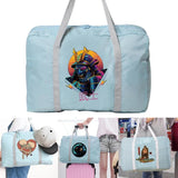 Foldable Duffle Bag Large Capacity Organizers Portable Luggage Bag