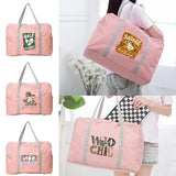 Wild Series Printing Travel Bag Water Proof Foldable Luggage