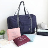 Large Capacity Women Travel Bag Nylon Waterproof Luggage Handbag