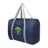 Large Capacity Duffle Bag Monster Print Travel Tote Bag