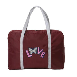 Casual Yoga Travel Bag Foldable Unisex Luggage Waterproof Zipper Storage