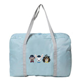 Nylon Foldable Travel Bags Unisex Large Capacity Dog Serie