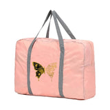 Butterfly&English Printing Duffle Bag Travel Accessories
