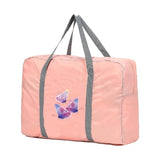 Foldable Travel Bags Portable Clothing Organizer Women Handbags Three Butterflie