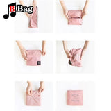 Waterproof Foldable Travel Bag Shopping Shoulder Bag Men Women Oversized Bags