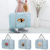 Japan Cat Pattern Duffle Bag Large Capacity Unisex