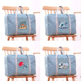 Large Capacity Duffle Bag Unisex Weekend Organizer Foldable Clothes Storage